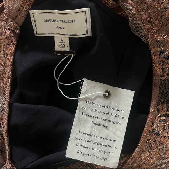 Anthropologie | Moulinette Soeurs Honeyed Lace Dress - Picture 12 of 12